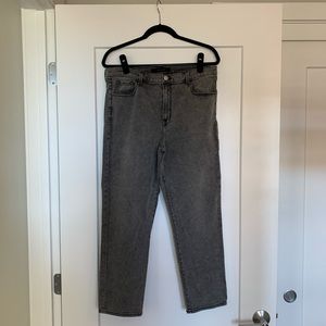 J Brand Ruby High-Rise Crop Cigarette Jeans